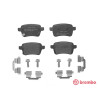 Jeu de 4 plaquettes de frein BREMBO P 59 086