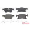 Jeu de 4 plaquettes de frein BREMBO P 59 091