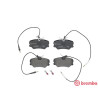 Jeu de 4 plaquettes de frein BREMBO P 61 050