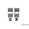 Jeu de 4 plaquettes de frein BREMBO P 61 059