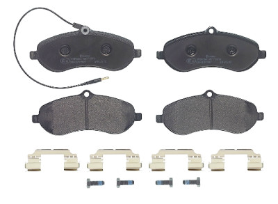 Jeu de 4 plaquettes de frein BREMBO P 61 096