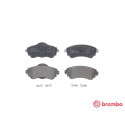Jeu de 4 plaquettes de frein BREMBO P 61 105