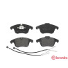 Jeu de 4 plaquettes de frein BREMBO P 61 106