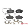 Jeu de 4 plaquettes de frein BREMBO P 61 109
