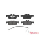 Jeu de 4 plaquettes de frein BREMBO P 61 112