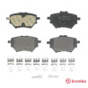 Jeu de 4 plaquettes de frein BREMBO P 61 122