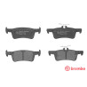 Jeu de 4 plaquettes de frein BREMBO P 61 126