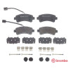 Jeu de 4 plaquettes de frein BREMBO P 61 130