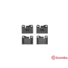Jeu de 4 plaquettes de frein BREMBO P 65 003