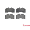 Jeu de 4 plaquettes de frein BREMBO P 65 005