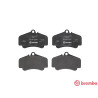Jeu de 4 plaquettes de frein BREMBO P 65 011
