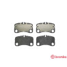 Jeu de 4 plaquettes de frein BREMBO P 65 013