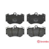 Jeu de 4 plaquettes de frein BREMBO P 65 016