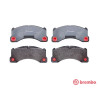 Jeu de 4 plaquettes de frein BREMBO P 65 021