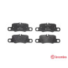 Jeu de 4 plaquettes de frein BREMBO P 65 029