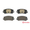 Jeu de 4 plaquettes de frein BREMBO P 68 002