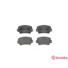Jeu de 4 plaquettes de frein BREMBO P 68 007