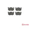 Jeu de 4 plaquettes de frein BREMBO P 68 020