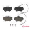 Jeu de 4 plaquettes de frein BREMBO P 68 022