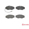 Jeu de 4 plaquettes de frein BREMBO P 68 026