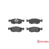 Jeu de 4 plaquettes de frein BREMBO P 68 039