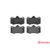 Jeu de 4 plaquettes de frein BREMBO P 68 051