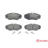 Jeu de 4 plaquettes de frein BREMBO P 68 055