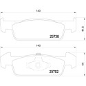 Jeu de 4 plaquettes de frein BREMBO P 68 060