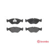 Jeu de 4 plaquettes de frein BREMBO P 71 005