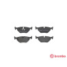 Jeu de 4 plaquettes de frein BREMBO P 71 006