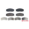 Jeu de 4 plaquettes de frein BREMBO P 77 002