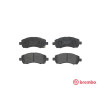 Jeu de 4 plaquettes de frein BREMBO P 78 009