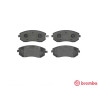 Jeu de 4 plaquettes de frein BREMBO P 78 013