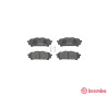 Jeu de 4 plaquettes de frein BREMBO P 78 014