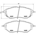 Jeu de plaquettes de frein BREMBO P 78 017