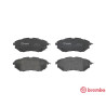 Jeu de plaquettes de frein BREMBO P 78 017