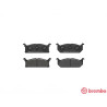 Jeu de 4 plaquettes de frein BREMBO P 79 003