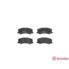 Jeu de 4 plaquettes de frein BREMBO P 79 004