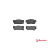 Jeu de 4 plaquettes de frein BREMBO P 79 006