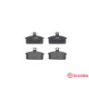 Jeu de 4 plaquettes de frein BREMBO P 79 007