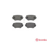 Jeu de 4 plaquettes de frein BREMBO P 79 009