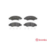 Jeu de 4 plaquettes de frein BREMBO P 79 015