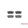 Jeu de 4 plaquettes de frein BREMBO P 79 020