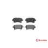 Jeu de 4 plaquettes de frein BREMBO P 79 021