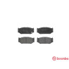 Jeu de 4 plaquettes de frein BREMBO P 79 023