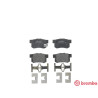 Jeu de 4 plaquettes de frein BREMBO P 79 027