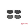Jeu de 4 plaquettes de frein BREMBO P 83 006