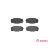Jeu de 4 plaquettes de frein BREMBO P 83 020
