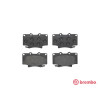 Jeu de 4 plaquettes de frein BREMBO P 83 025