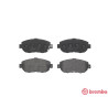 Jeu de 4 plaquettes de frein BREMBO P 83 037